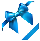Blue Bow PNG Clipart Picture
