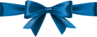 Blue Bow Transparent Clip Art