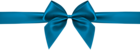 Blue Bow Transparent Clip Art Image