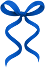 Blue Bow Transparent PNG Clipart