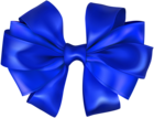Bow Blue PNG Clip Art Transparent Image