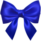 Bow Dark Blue Transparent Image