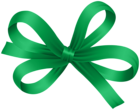 Bow Green Decorative PNG Clip Art
