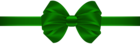 Bow Green Transparent PNG Clip Art