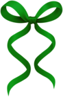 Bow Green Transparent PNG Clipart