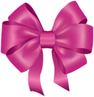 Bow Pink Deco PNG Clipart