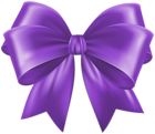 Bow Purple Clip Art Deco Image
