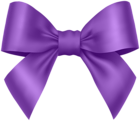 Bow Purple Transparent Clipart