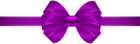 Bow Purple Transparent PNG Clip Art