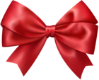 Bow Red Transparent Clip Art Image
