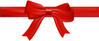 Bow Red Transparent Clip Art Image