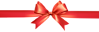 Bow Red Transparent PNG Clip Art