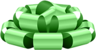 Bow Top Green PNG Clipart