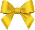 Bow Yellow Transparent Clipart