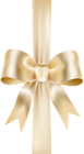 Bow with Ribbon Transparent PNG Clip Art Image