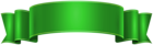 Classic Banner Green Transparent Clipart