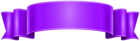 Classic Banner Purple Transparent Clipart