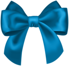 Classic Blue Bow PNG Transparent Clipart