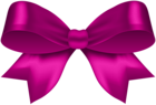 Classic Bow Pink PNG Clip Art Image