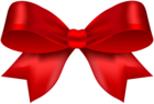 Classic Bow Red PNG Clip Art Image