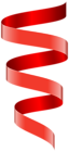 Curly Banner Ribbon Red Clipart Image
