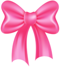 Cute Bow Pink PNG Clipart