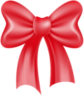 Cute Bow Red PNG Clipart