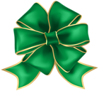 Cute Green Bow PNG Transparent Clipart