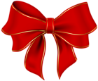 Cute Red Bow PNG Transparent Clipart