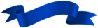Dark Blue Banner Deco PNG Transparent Clipart
