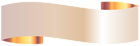Deco Banner Transparent PNG Clip Art Image