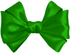 Decorative Bow Green Clip Art