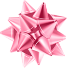 Decorative Gift Bow Pink PNG Clip Art Image