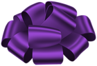 Gift Bow Purple PNG Clipart