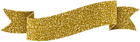 Gold Banner PNG Clip Art