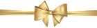 Gold Bow PNG Clip Art