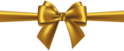 Gold Bow Transparent Clip Art