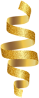 Gold Ribbon PNG Transparent Clip Art Image