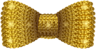 Gold Sequin Bow Transparent Clip Art
