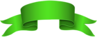 Green Banner PNG Clip Art Image