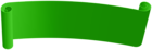 Green Banner PNG Transparent Clipart