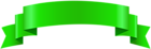 Green Banner Transparent Clip Art