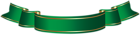 Green Banner Transparent PNG Clip Art