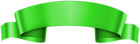 Green Banner Transparent PNG Clipart