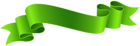 Green Banner Transparent PNG Image