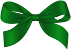 Green Bow Decor Clipart