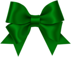 Green Bow PNG Image