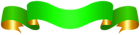 Green Curved Banner Transparent Clipart