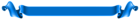 Long Blue Banner Transparent PNG Clip Art Image
