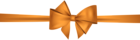 Orange Bow PNG Clip Art